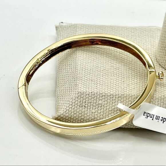 14k Gold Solid Hinged Bangle, brand new - Picture 7 of 12